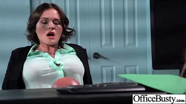 Krissy Lynn's Big Round Tits Star in Naughty Office Sex Action